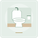 トイレリフォームのイラスト